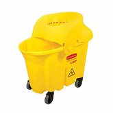 Rubbermaid, Wavebrake Institutional Mopping Combo, 35 qt Bucket Capacity, for use In Mri Rooms