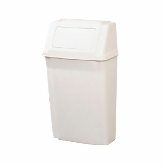 Rubbermaid Slim Jim Container, 15 gallon, 19 1/2" L x 11 7/8" W x 32 5/8" H, Wall Mounting