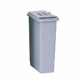 Rubbermaid, Slim Jim Confidential Document Container, 23 gallon, 20" x 11" x 31" H, Light Gray