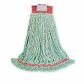 Rubbermaid Web Foot Wet Mop, Large, 4 Ply Cottonsynthetic Blend, 5" Headband
