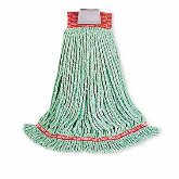 Rubbermaid Web Foot Wet Mop, Medium, 4 Ply Cottonsynthetic Blend, 5" Headband