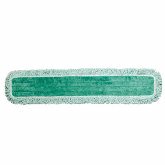 Rubbermaid Hygen Dust Pad w/ Fringe, 36", Microfiber, Green