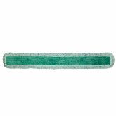 Rubbermaid Hygen Dust Pad w/ Fringe, 60", Microfiber, Green