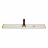 Rubbermaid Hygen Quick Connect Hall Dusting Frame, 36", Flat, Replaceable Hook and Loop Strips
