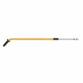 Rubbermaid Hygen Quick Connect Ergo Adjustable Handle, 47 3/4" Collapsed, 71 3/4" Extended