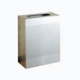 Rubbermaid, Silhouette Indoor Receptacle, Rectangular, 10" L x 19 1/2" x 30" H, 22 1/2 gallon