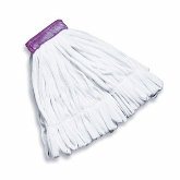 Rubbermaid, Rough Wet Mop Head, Medium, Fleece Cottonpolyester Blend, Handle Not Included