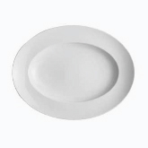Rosenthal, Deep Gourmet Oval Plate, 14 1/8" dia., Epoque, White