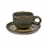 Rosenthal, Cafe Lungo Cup, 5 1/4" dia., w/Saucer, Indi Grey, Serax, Surface