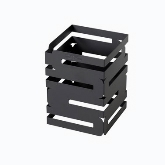 Rosseto, Skycap Multi Level Riser, Black Matte Finish, 6" x 6" x 12"