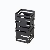 Rosseto, Skycap Multi Level Riser, Black Matte Finish, 6" x 6" x 8"