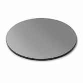 Rosseto Platter/Display Surface, 20" dia., Round, Acrylic, Black