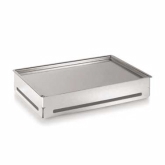 Rosseto Cooler Set, Rectangular, w/ S/S Textured Tray, Acrylic Insert, and S/S Housing