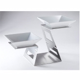 Rosseto, Display Riser, Swan, 2-Tier, S/S, 23.40" x 10.75" x 14.30"