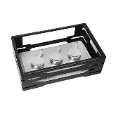 Rosseto, Warmer Kit, Multi Chef, Black Powder, 21 1/2" x 13 1/2" x 7"