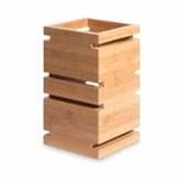Rosseto, Square Riser, 12", Skycap, Bamboo