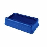 Rubbermaid Slim Jim Swing Lid, Blue