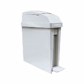 Rubbermaid TC Sanitary Waste Bin, 5 gallon, White