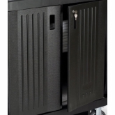 Rubbermaid Xtra Locking Door Kit, Black