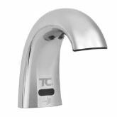 Rubbermaid TC Oneshot Soap Dispenser, Touch Free, Foam, Counter Mounted, Polished Chrome