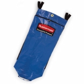 Rubbermaid Recycling Bag, w/ Universal Recycling Symbol, 34 gallon, 33" x 10 1/2" x 17 1/2", Blue