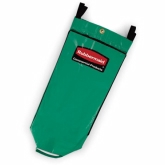 Rubbermaid Recycling Bag, w/ Universal Recycling Symbol, 34 gallon, 33" x 10 1/2" x 17 1/2", Green