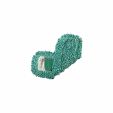 Rubbermaid Dust Mop, 24" L x 5" W, Looped End, Microfiber, Green