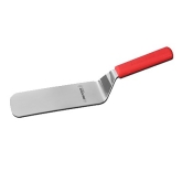 Dexter-Russell, Sani-Safe Cake Turner, 8" x 3", S/S, Red Handle