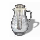 Service Ideas Water Pitcher, 3.3 liter, ribbed Surface