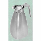 Service Ideas, Coffee Server, 51 oz, Squared Base, S/S, Brushed Finish