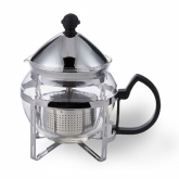 Service Ideas Classic Tea Press, 20 oz, Chrome