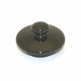 Service Ideas Inc., Teapot Replacement Lid, Black, for TPCE English Style