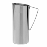Service Ideas, Water Pitcher, No Ice Guard, S/S, 64 oz