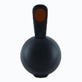 Service Ideas Inc. Stanley Commercial Carafe Lid, for All Ergoserv Series, Black w/ Brown Dot