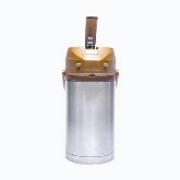 Service Ideas Inc. Airpot, Brown Lever Lid, 18/8 S/S Exterior, 3 liters