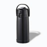 Service Ideas Inc., Eco-Air Airpot, 2.40 liter, Plastic, Black