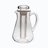 Service Ideas Inc. Pitcher, 1.9 liter, Ice Tube, BPA Free, Co Poly Blend Plastic