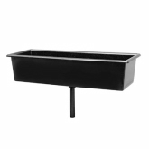 Spill-Stop Bar Drain Tray, Black