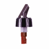 Spill-Stop Posi-Por, 1 1/2 oz Smoke w/ Black Collar