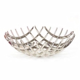 Spring USA, Table Top Basket, XCESSories, Mirror Finish, 18/8 S/S, 9 5/8" dia.