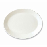 Steelite, Oval Coupe Platter, Simplicity, White, 12"