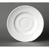 Steelite, Saucer, Spyro, White, 6 1/2"