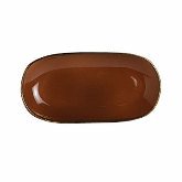 Steelite, Oval Taster Tray, Terramesa, Mocha, 10"