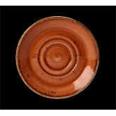 Steelite, Double-Well Saucer, 5 3/4" dia., Craft, Terracotta