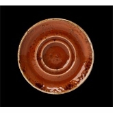 Steelite, Double-Well Saucer, 4 5/8" dia., Craft, Terracotta