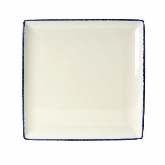 Steelite, Square Platter, 10 1/2" x 10 1/2", Blue Dapple