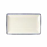 Steelite, Rectangular Platter, 12 1/2" x 7 1/2", Blue Dapple