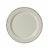 Steelite, Slimline Plate, 10 5/8" dia., Brown Dapple