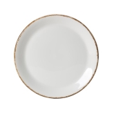 Steelite, Coupe Plate, 10" dia., Brown Dapple
