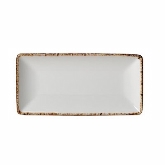 Steelite, Rectangular Platter, 8" x 4", Brown Dapple